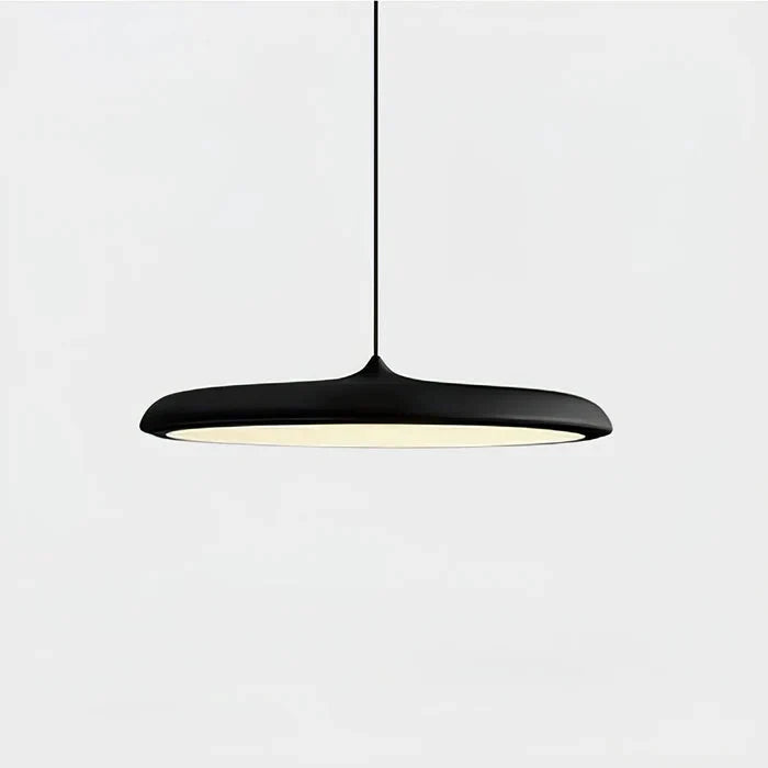 Lampa Wisząca Minimalistyczna z Okrągłym Kloszem i Wbudowanym Źródłem Światła - 3