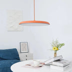 Lampa Wisząca Minimalistyczna z Okrągłym Kloszem i Wbudowanym Źródłem Światła - 23