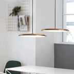 Lampa Wisząca Minimalistyczna z Okrągłym Kloszem i Wbudowanym Źródłem Światła - 29
