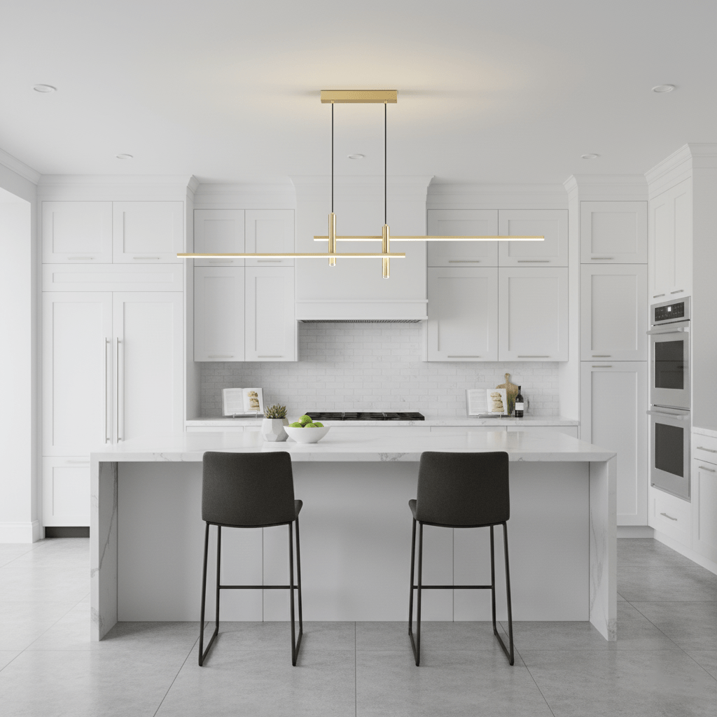 Lampa Wisząca Minimalistyczna z Regulowaną Wysokością i Funkcją Ściemniania - 10