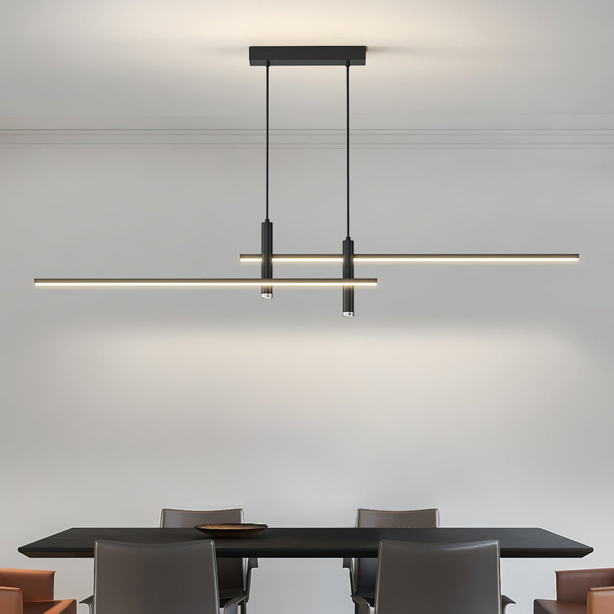 Lampa Wisząca Minimalistyczna z Regulowaną Wysokością i Funkcją Ściemniania - 7