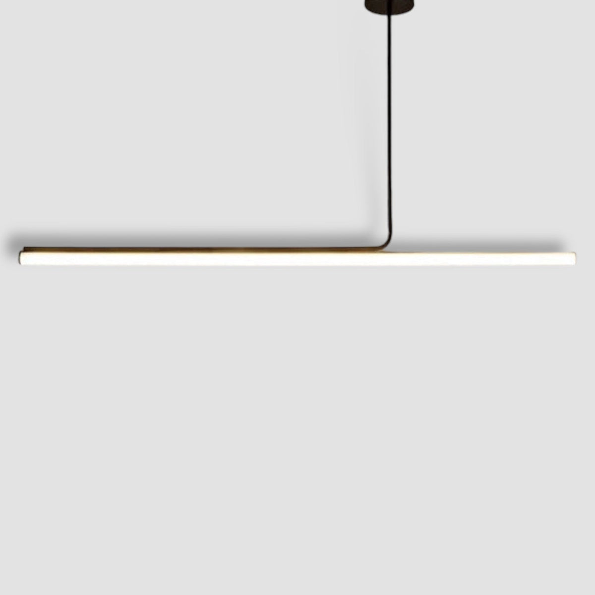 Lampa Wisząca Minimalistyczna z Tubą LED nad Stół