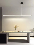 Lampa Wisząca Minimalistyczna z Tubą LED nad Stół - 3