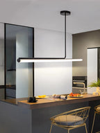 Lampa Wisząca Minimalistyczna z Tubą LED nad Stół - 4
