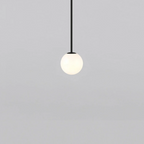 Lampa Wisząca Minimalistyczna ze Szklanym Kloszem w Kształcie Kuli - 10