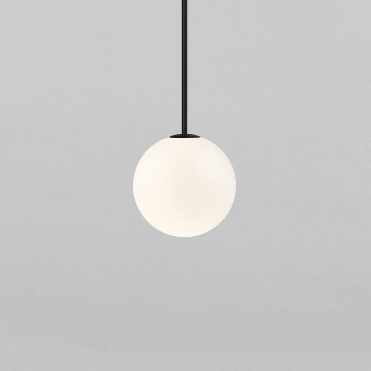 Lampa Wisząca Minimalistyczna ze Szklanym Kloszem w Kształcie Kuli - 11