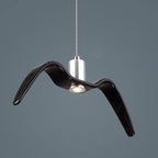 Lampa Wisząca Modern w Kształcie Ptaka z Regulowaną Wysokością Zawieszenia - 9