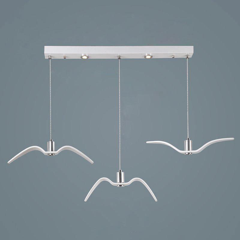 Lampa Wisząca Modern w Kształcie Ptaka z Regulowaną Wysokością Zawieszenia - 18
