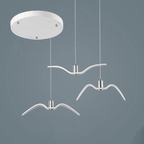 Lampa Wisząca Modern w Kształcie Ptaka z Regulowaną Wysokością Zawieszenia - 28
