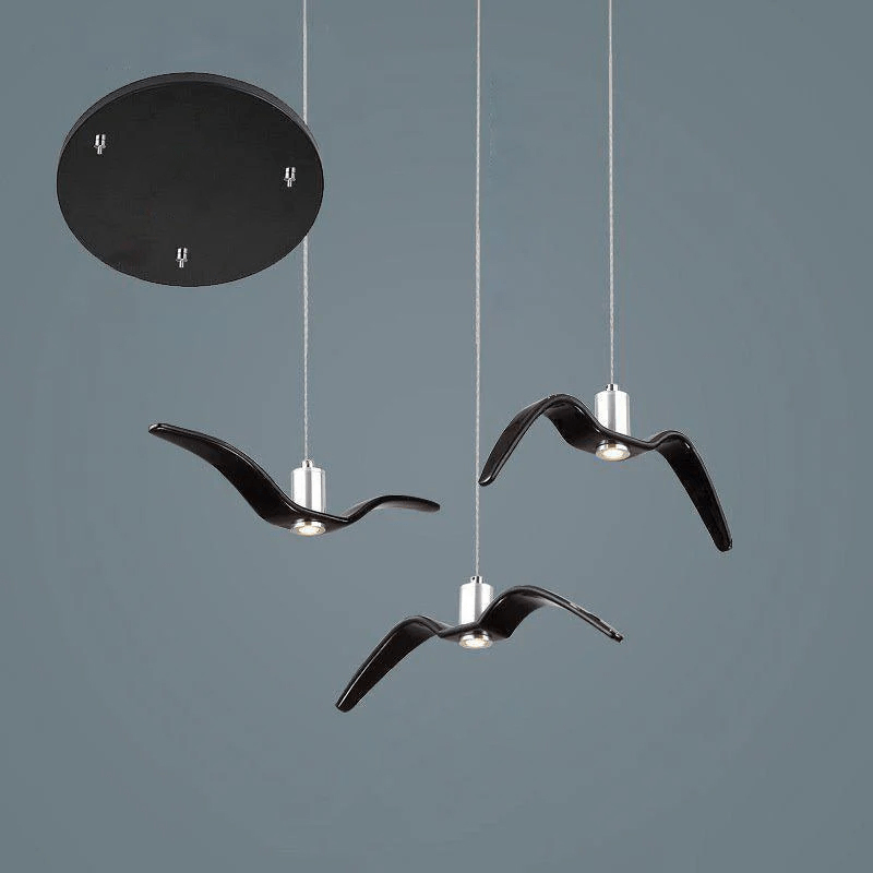 Lampa Wisząca Modern w Kształcie Ptaka z Regulowaną Wysokością Zawieszenia - 30