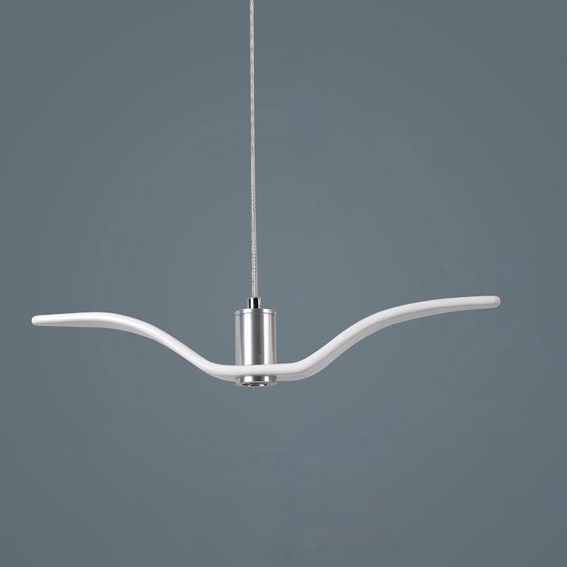 Lampa Wisząca Modern w Kształcie Ptaka z Regulowaną Wysokością Zawieszenia - 8