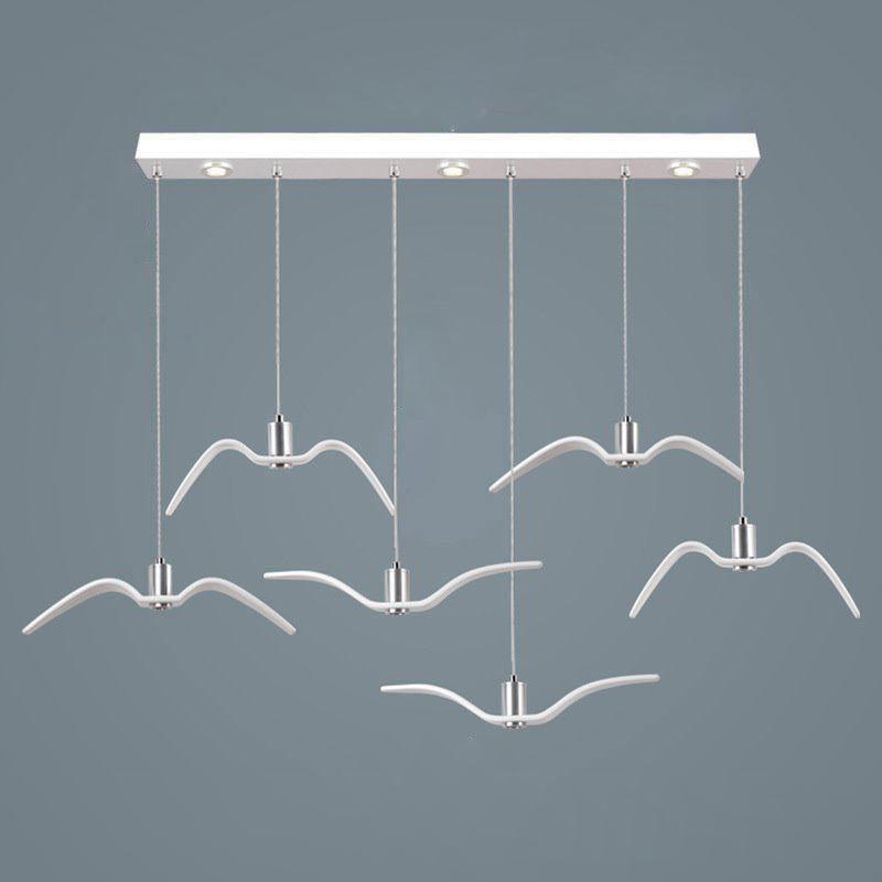Lampa Wisząca Modern w Kształcie Ptaka z Regulowaną Wysokością Zawieszenia - 33