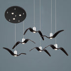 Lampa Wisząca Modern w Kształcie Ptaka z Regulowaną Wysokością Zawieszenia - 34
