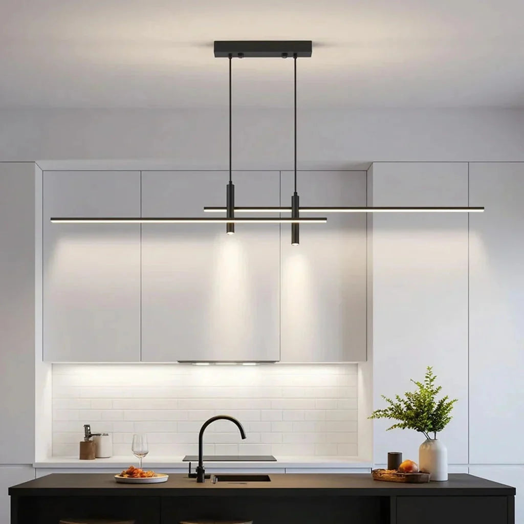 Lampa Wisząca Modernistyczna LED z Pilotem i Regulacją Jasności - 5