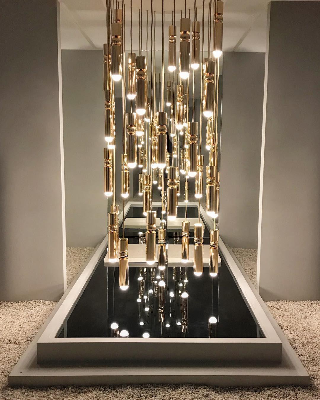 Lampa Wisząca Modernistyczna z Kulą i Cylindryczną Obudową - 16