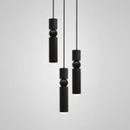 Lampa Wisząca Modernistyczna z Kulą i Cylindryczną Obudową - 33