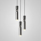 Lampa Wisząca Modernistyczna z Kulą i Cylindryczną Obudową - 36