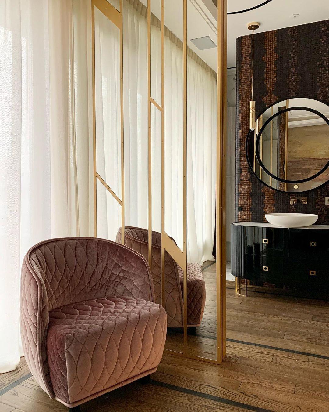 Lampa Wisząca Modernistyczna z Kulą i Cylindryczną Obudową - 4