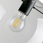 Lampa Wisząca Modernistyczna ze Szklanym Kloszem Kulistym - 8