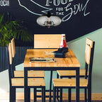 Lampa Wisząca Modernistyczna ze Szklanym Kloszem w Kształcie Elipsy