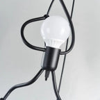 Lampa Wisząca Nowoczesna w Kształcie Ludzika z Regulowaną Wysokością - 9