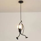 Lampa Wisząca Nowoczesna w Kształcie Ludzika z Regulowaną Wysokością - 7