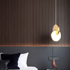 Lampa Wisząca Nowoczesna z Okrągłą Tarczą i Obręczą - 6