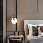 Lampa Wisząca Nowoczesna z Okrągłą Tarczą i Obręczą - 7