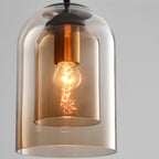 Lampa Wisząca Nowoczesna ze Szklanym Kloszem i Regulowaną Długością Kabla - 9