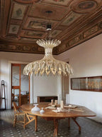 Lampa Wisząca Skandynawska z Drewnianą Kopułą i Regulowaną Wysokością - 7