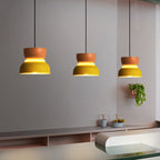 Lampa Wisząca Skandynawska z Dwuczęściowym Kloszem w Stylu Macarons - 13