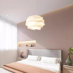 Lampa Wisząca Skandynawska z Kloszem w Kształcie Kwiatu - 6