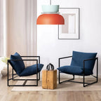 Lampa Wisząca Skandynawska z Kolorowym Kloszem - 22