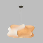 Lampa Wisząca Skandynawska z Organicznym Kloszem w Stylu Wabi Sabi - 3
