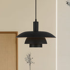 Lampa Wisząca Skandynawska z Trzema Poziomami Klosza i Ściemniaczem - 24