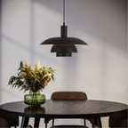 Lampa Wisząca Skandynawska z Wielopoziomowym Kloszem - 17