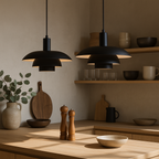 Lampa Wisząca Skandynawska z Wielopoziomowym Kloszem - 20