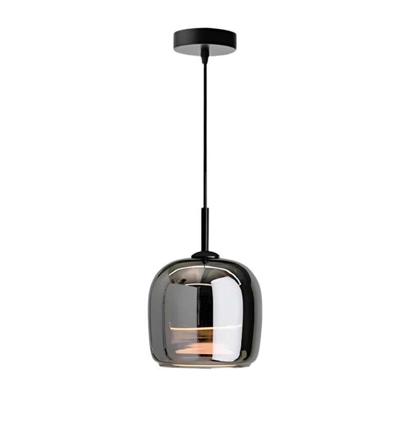 Lampa Wisząca Skandynawska ze Szklanym Kloszem - 13