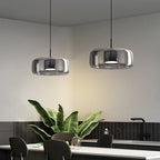 Lampa Wisząca Skandynawska ze Szklanym Kloszem i Wbudowanym LED - 12