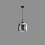 Lampa Wisząca Skandynawska ze Szklanym Kloszem i Wbudowanym LED - 14