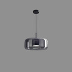 Lampa Wisząca Skandynawska ze Szklanym Kloszem i Wbudowanym LED - 17