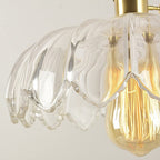 Lampa Wisząca Vintage z Kloszem w Kształcie Kwiatu - 13