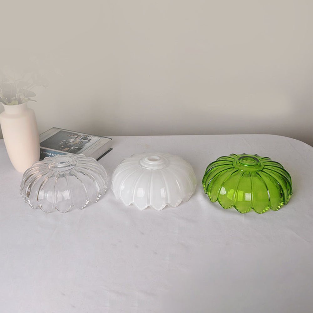 Lampa Wisząca Vintage z Kloszem w Kształcie Kwiatu - 27
