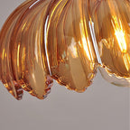 Lampa Wisząca Vintage z Kloszem w Kształcie Kwiatu - 9
