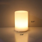 Lampka Nocna Minimalistyczna z Pilotem i Regulacją Jasności w Różnych Kształtach - 21