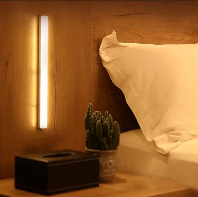 Lampka Nocna z Czujnikiem Ruchu na Baterie lub USB do Szafy i Korytarza - 7