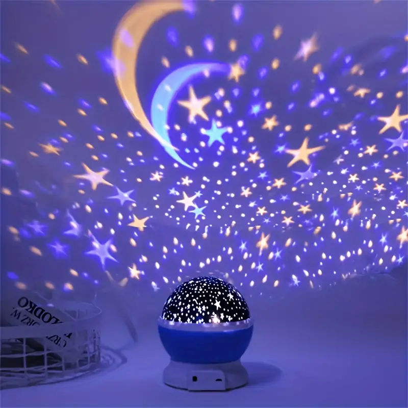 Lampka Nocna z Projektorem Gwiazd - 5