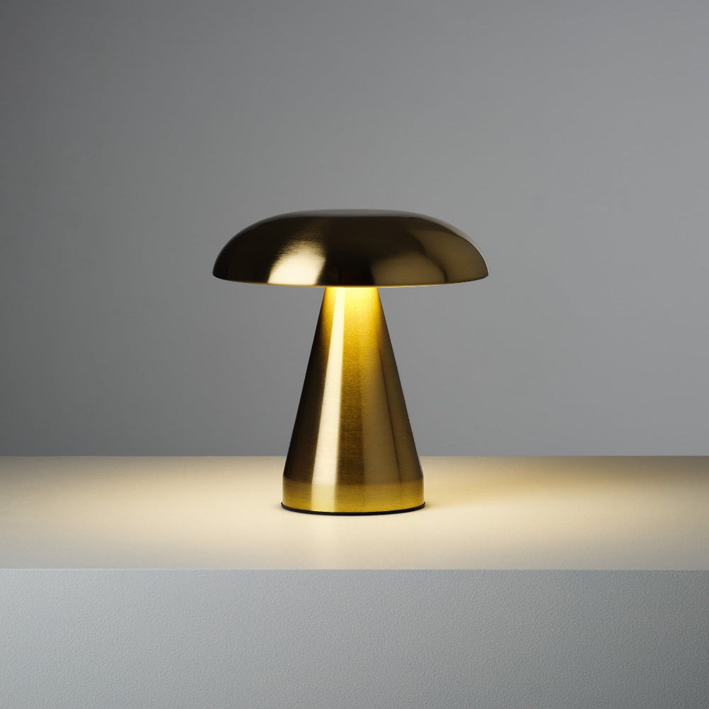 Lampka Stołowa Grzybek w Stylu Retro z Akumulatorem - 14