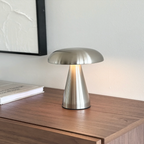 Lampka Stołowa Grzybek w Stylu Retro z Akumulatorem - 7