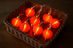 Lampki Dekoracyjne w Kształcie Lampionów z Frędzlami na Baterie - 5